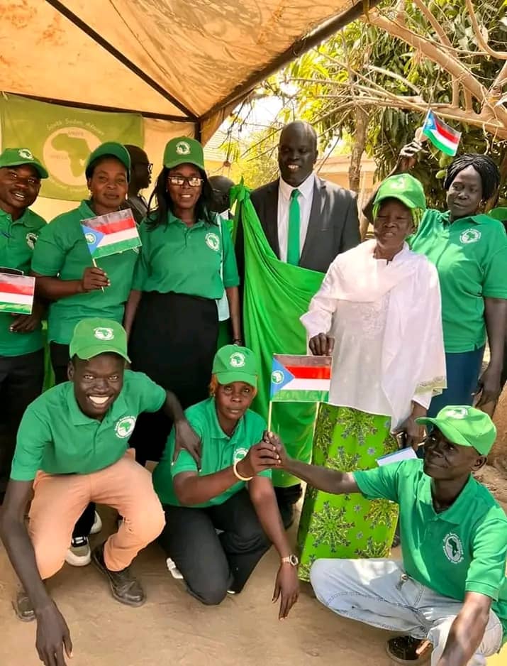 SSANU members with party flags